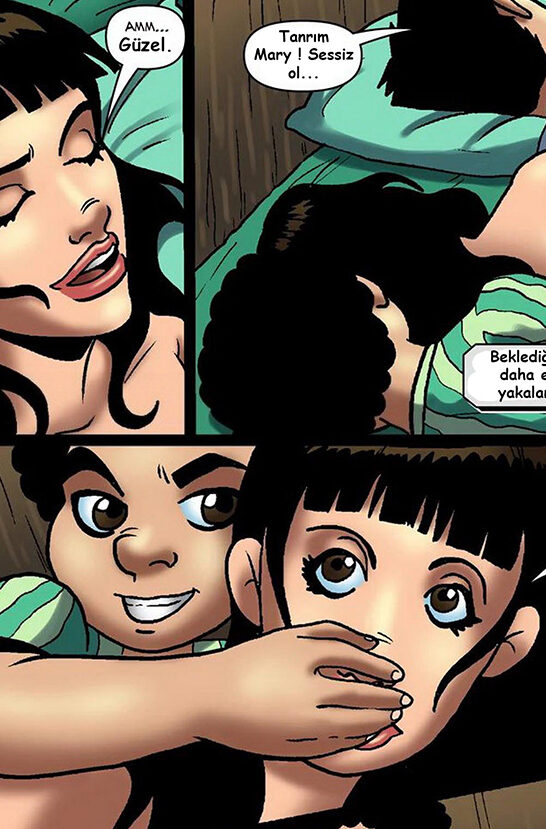 Anneme Gece Ziyareti & Night With Mom [MILFToon]